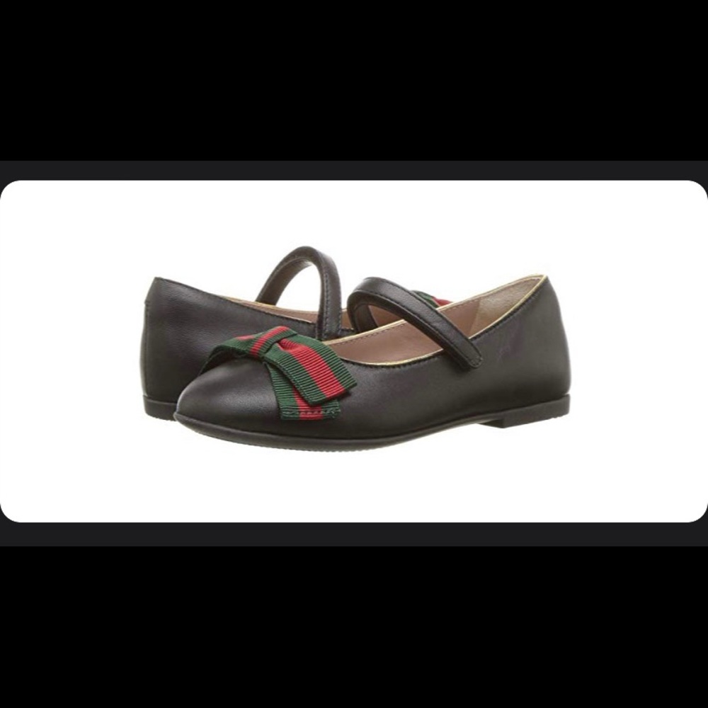 Size 9 toddler Gucci shoes for girls